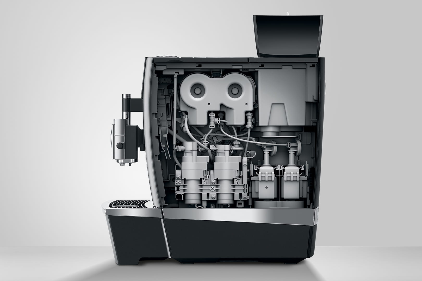 JURA GIGA X3 Kaffeevollautomat Aluminium 150 Tassen 5L