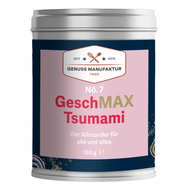 GeschMAX Tsumami Gewürzmischung 150 g Dose herzhaft