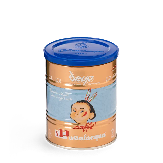 Passalacqua Deup entkoffeinierter Kaffee gemahlen 250g Dose