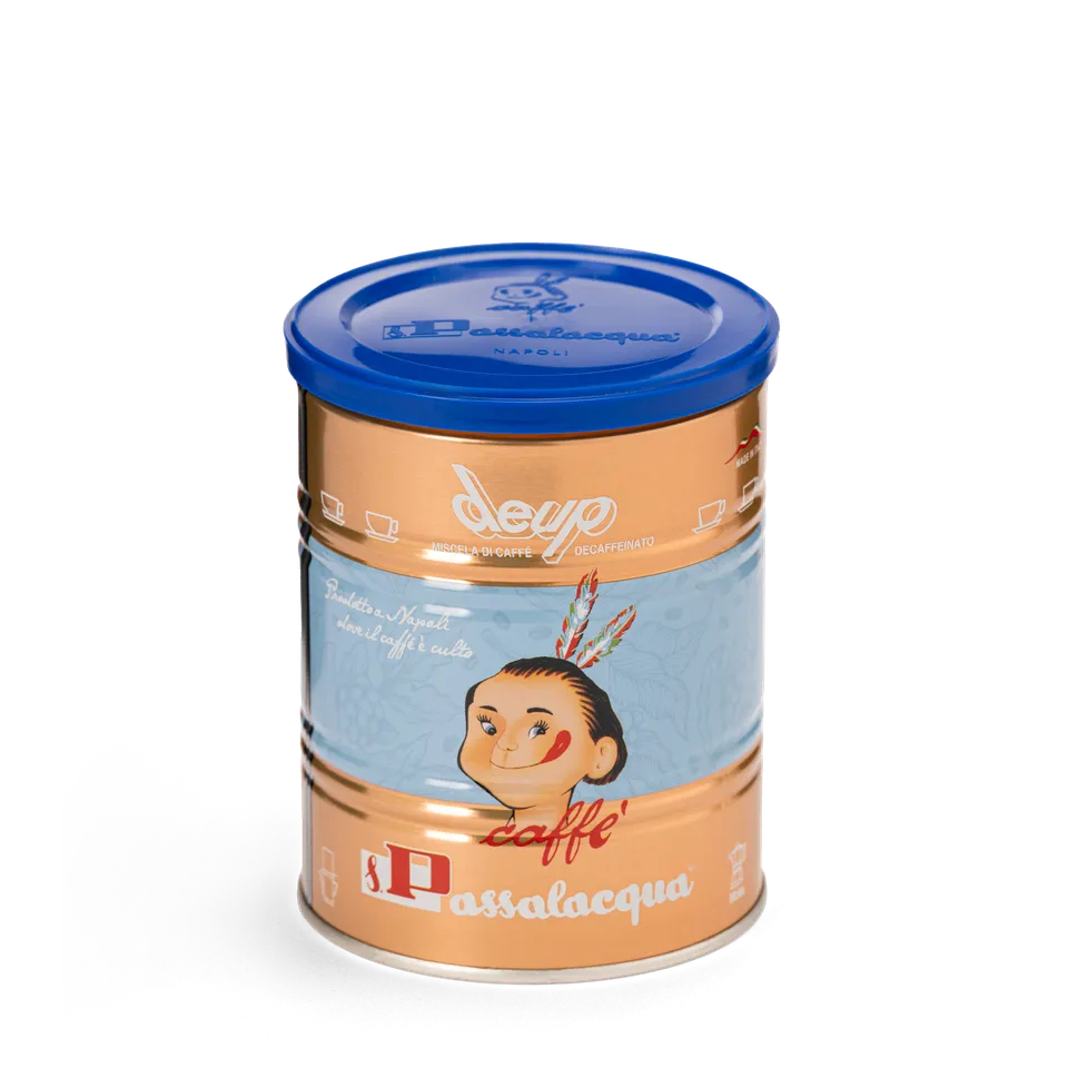 Passalacqua Deup entkoffeinierter Kaffee gemahlen 250g Dose