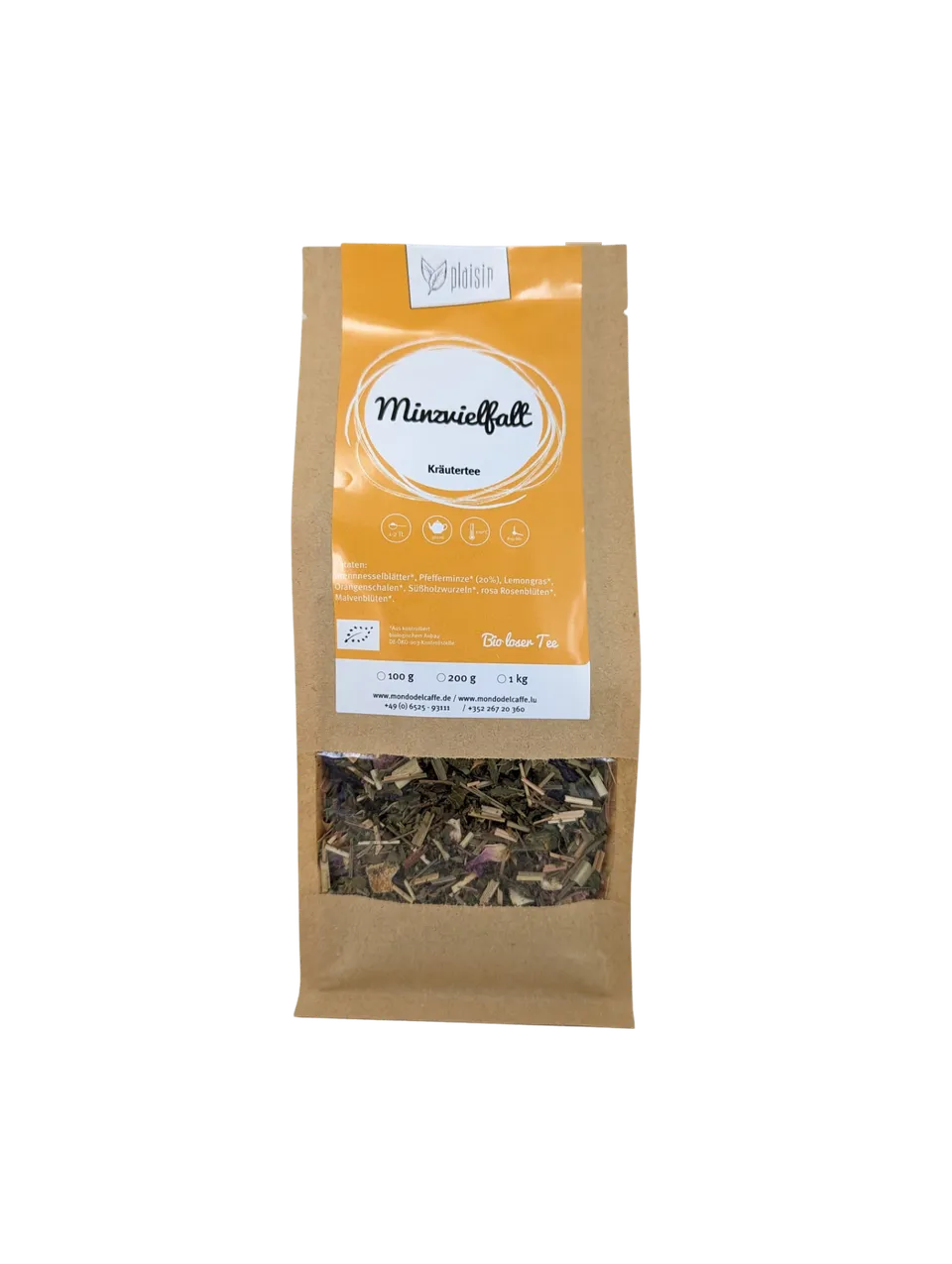 Mondo del Caffè Minzvielfalt Bio Tee 100g lose