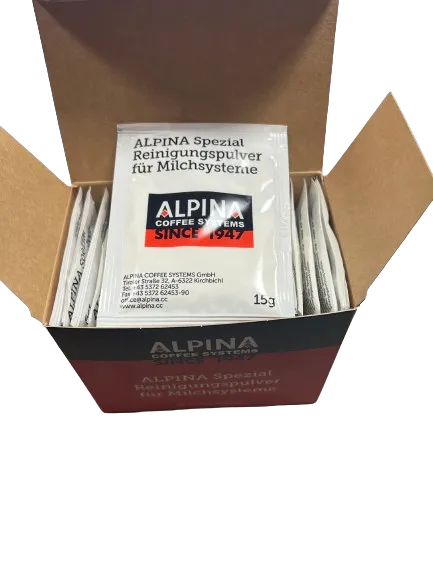 Mondo Zubehör Alpina Spezial Milch-Reinigungspulver 30x15g