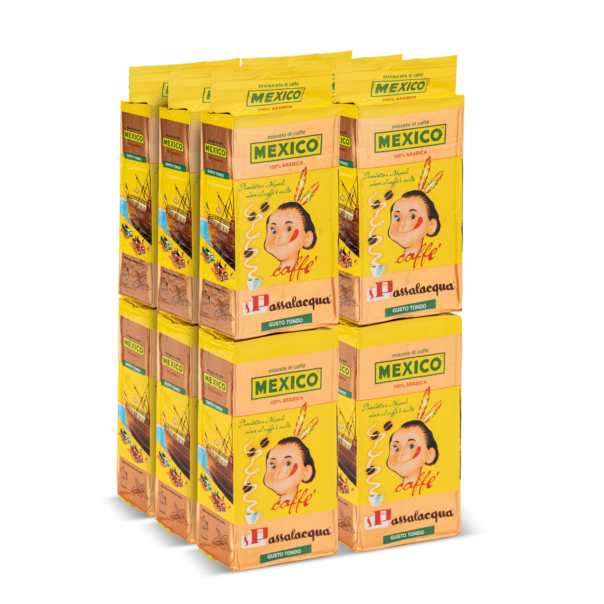 Passalacqua Mexico Kaffeepulver 250g 100% Arabica Moka