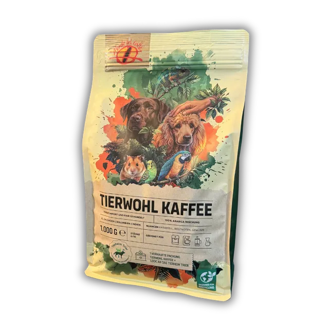 Mondo del Caffè Kaffees Tierwohl Kaffee Arabica ganze Bohne 350g