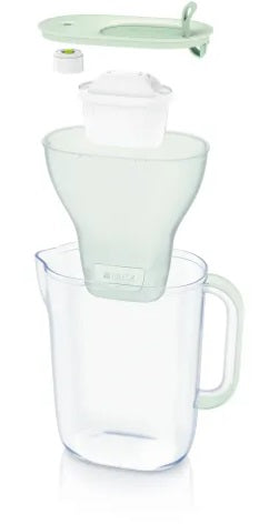 BRITA Tischwasserfilter 2,4l Kanne Sea Green Kaffeewasser
