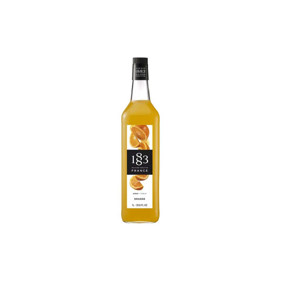 Maison Routin 1883 Orange Sirup Orangen 1 L Rohrzucker