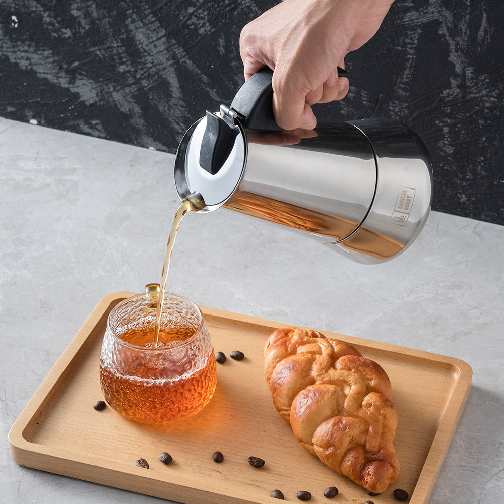 Mondo del Caffè Maschinen Barista Buddy Espressokocher 200ml 1-3