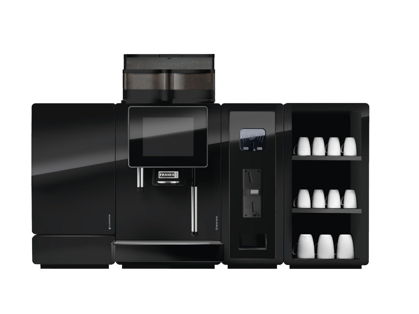 Franke A400 FoamMaster Kaffeevollautomat 2x 600 g 100 Tassen