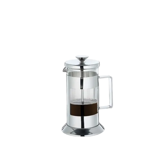 Cilio Laura Frenchpress Stempelkanne 350ml Glas Edelstahl