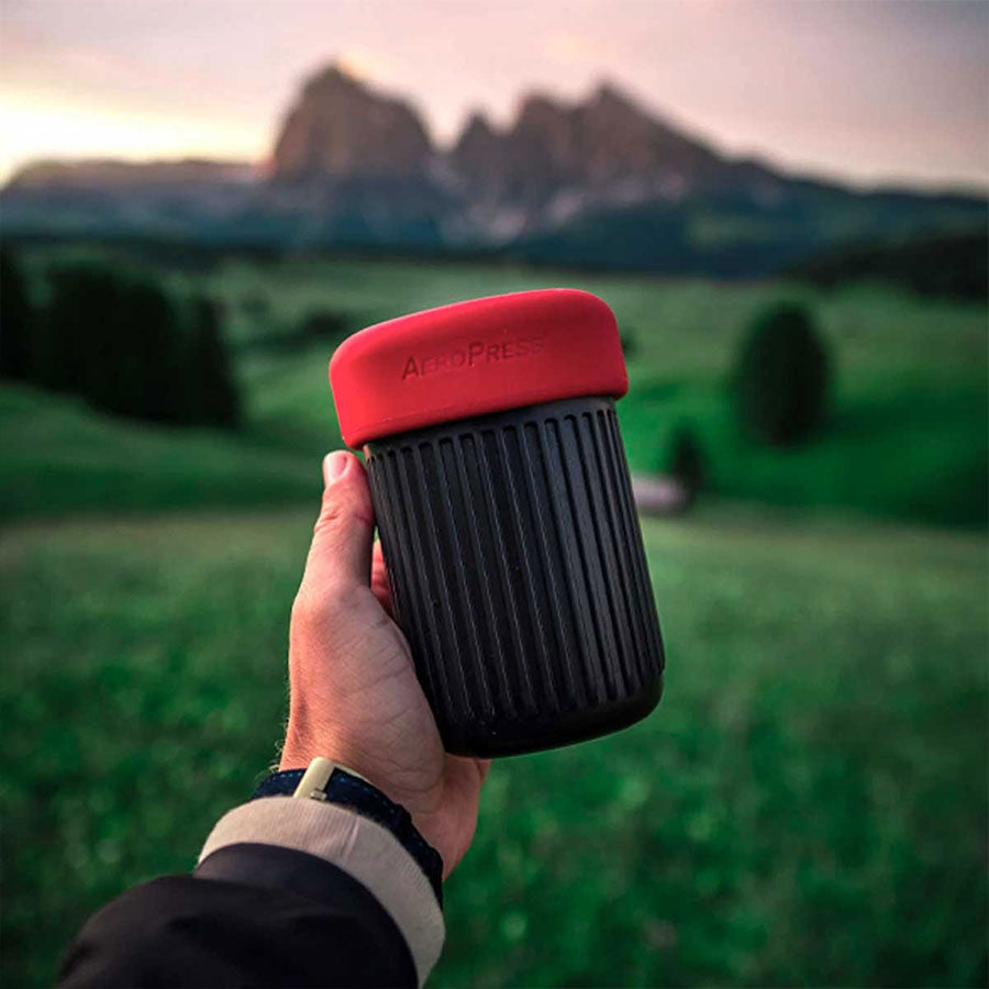 AeroPress Go Kaffeebereiter Filter Outdoor mit Becher 1-2 Min