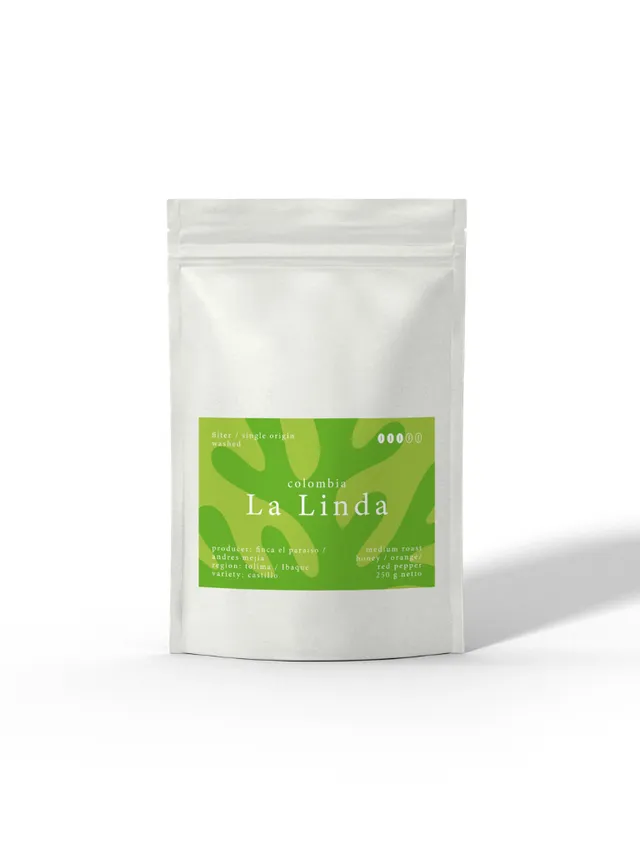 Caligo PROJEKTKAFFEE El Coral La Linda Filterkaffee 250g Kolumbien