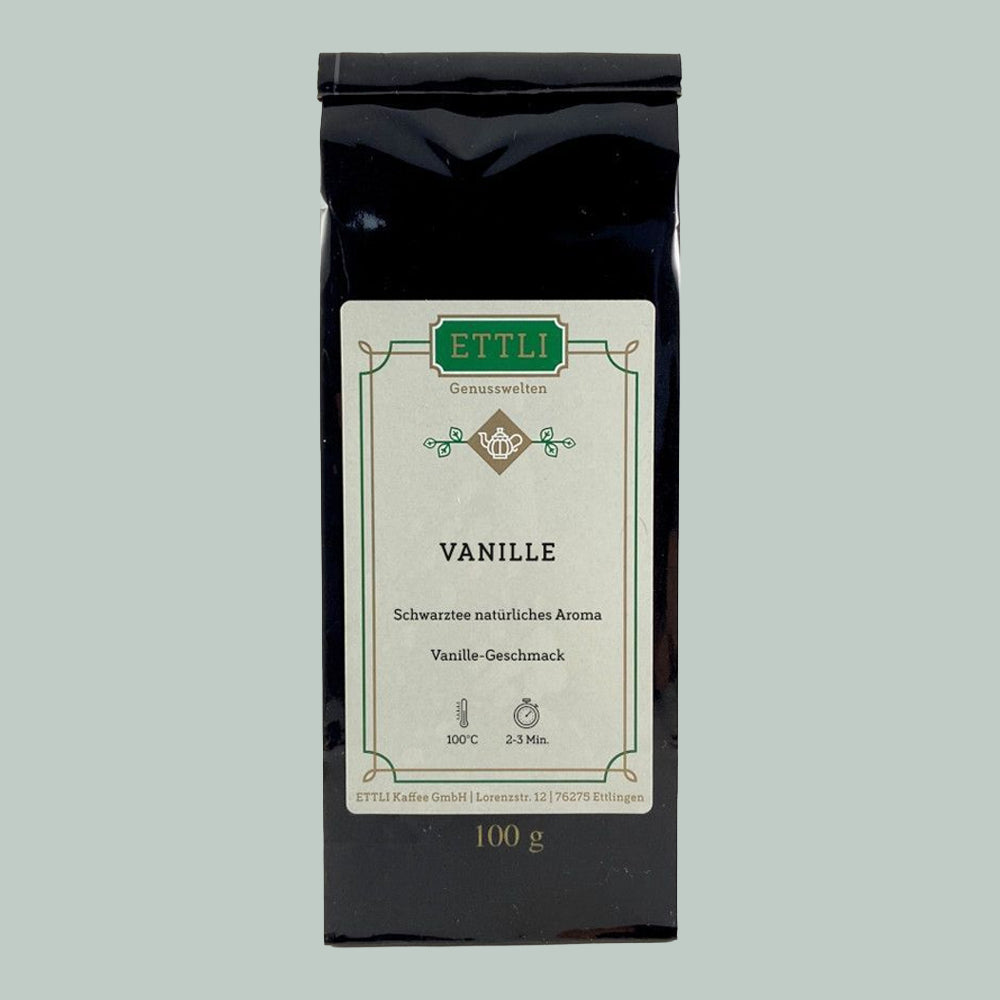 ETTLI Vanille Schwarztee 100 g cremig harmonisch