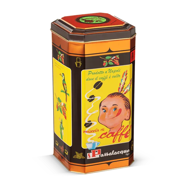 Passalacqua Mexico Kaffee gemahlen 1kg Dose fruchtig