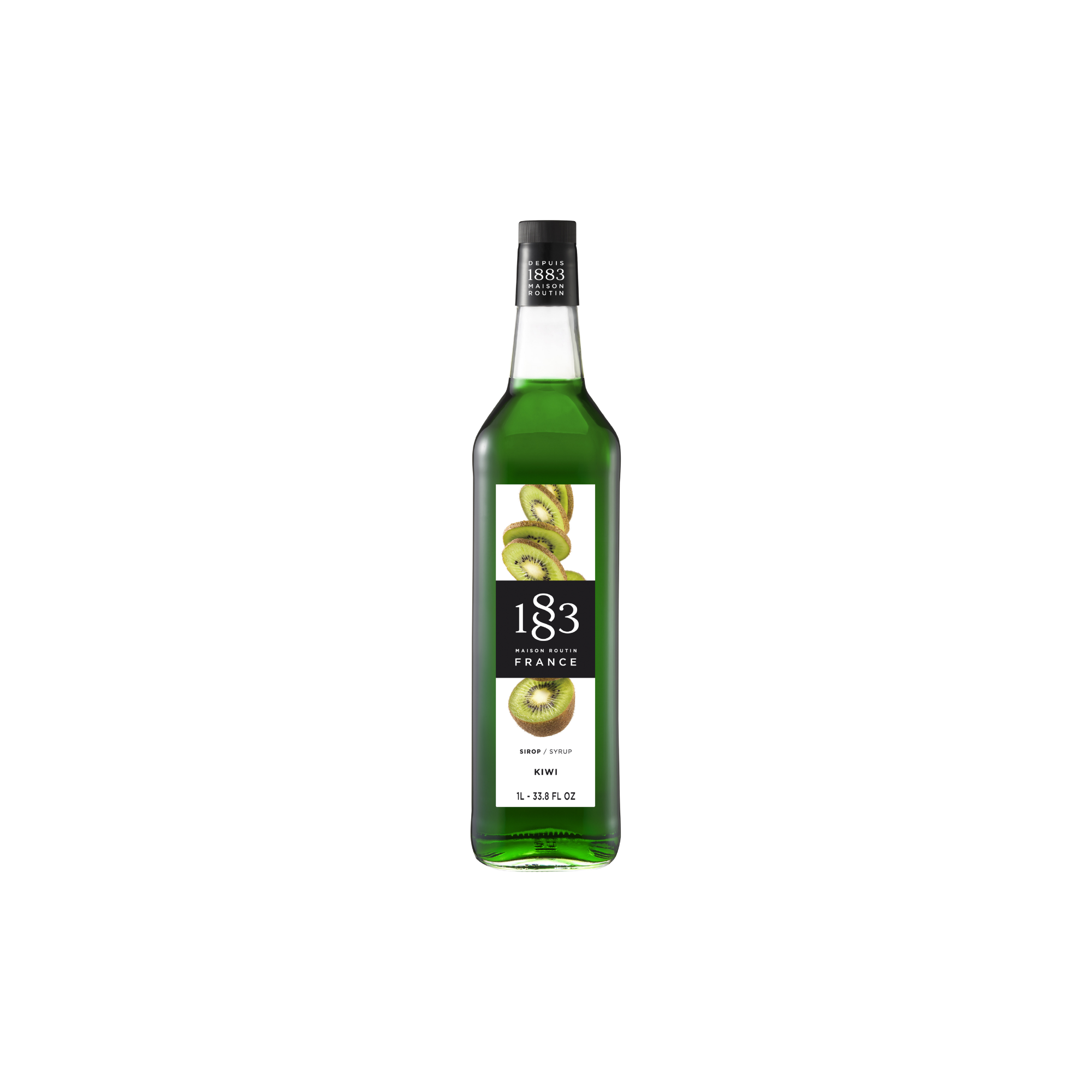 Maison Routin 1883 Kiwi Sirup 1L mit Fruchtsaft