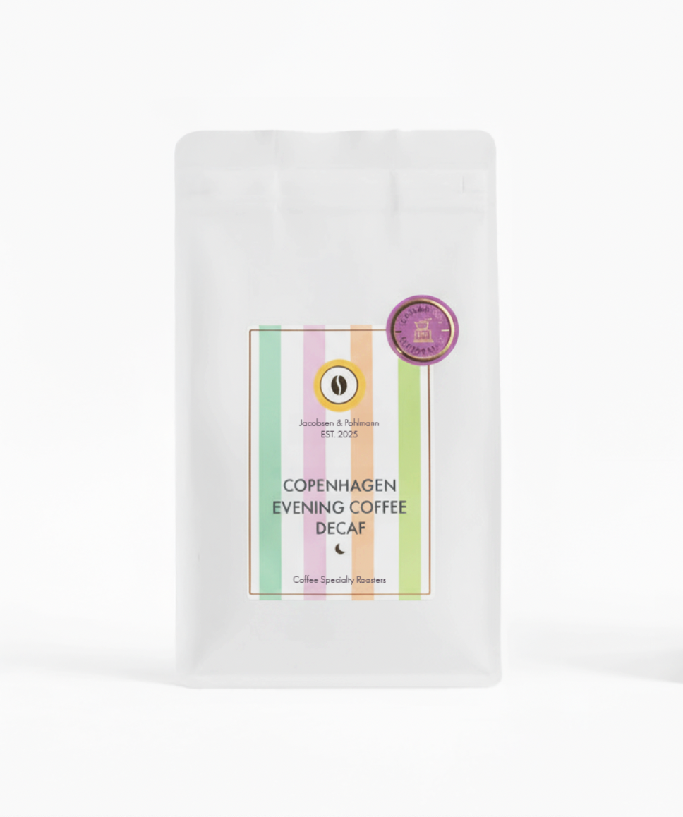 Jacobsen & Pohlmann Copenhagen Evening Decaf Espresso 250g Bohne
