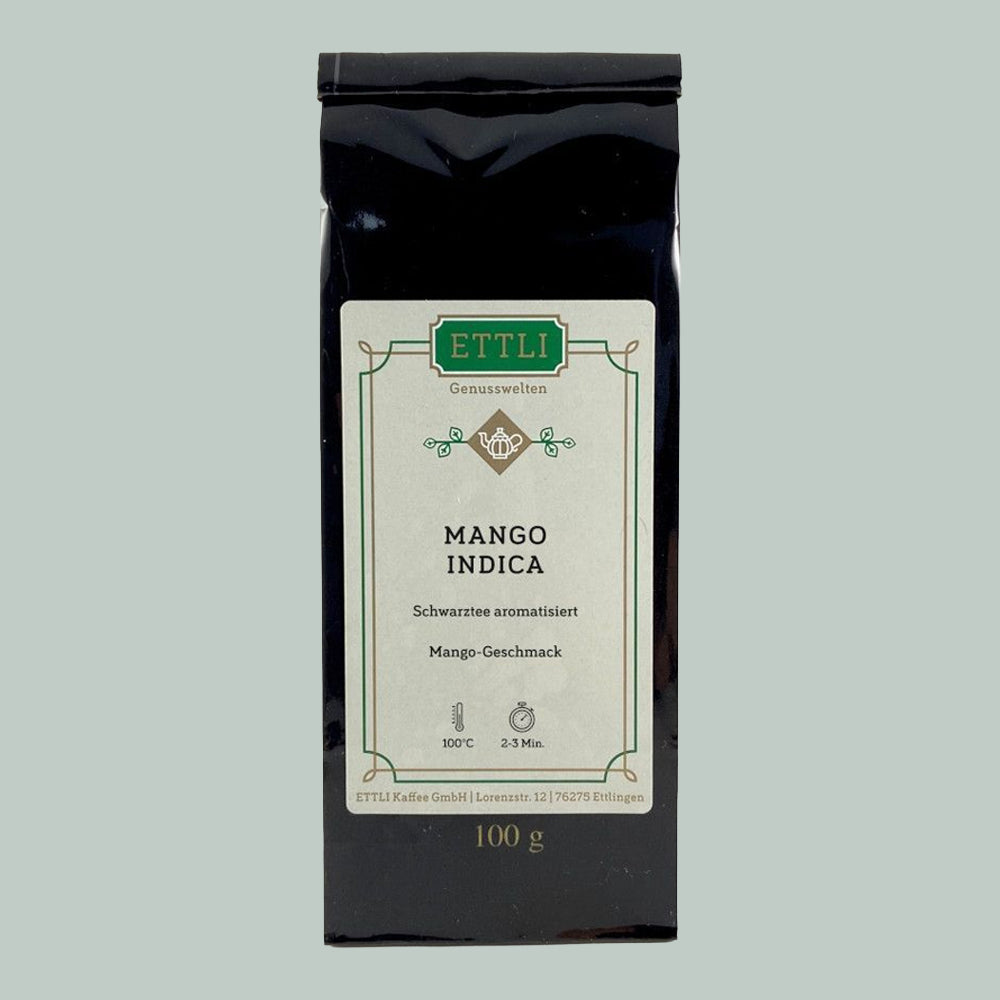 ETTLI Schwarztee Mango Indica aromatisiert 100 g