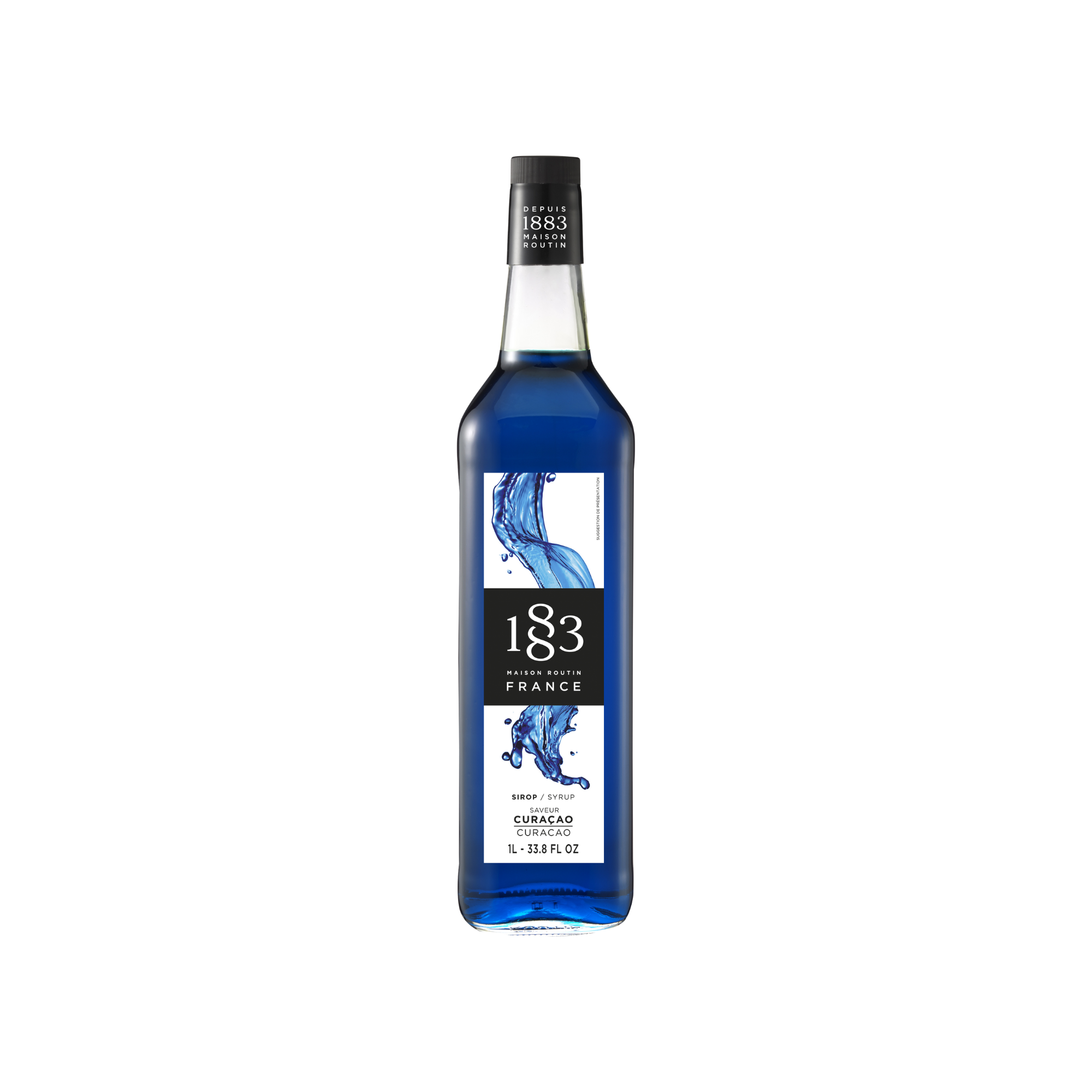 Maison Routin 1883 Blue Curaçao Sirup Cocktailsirup