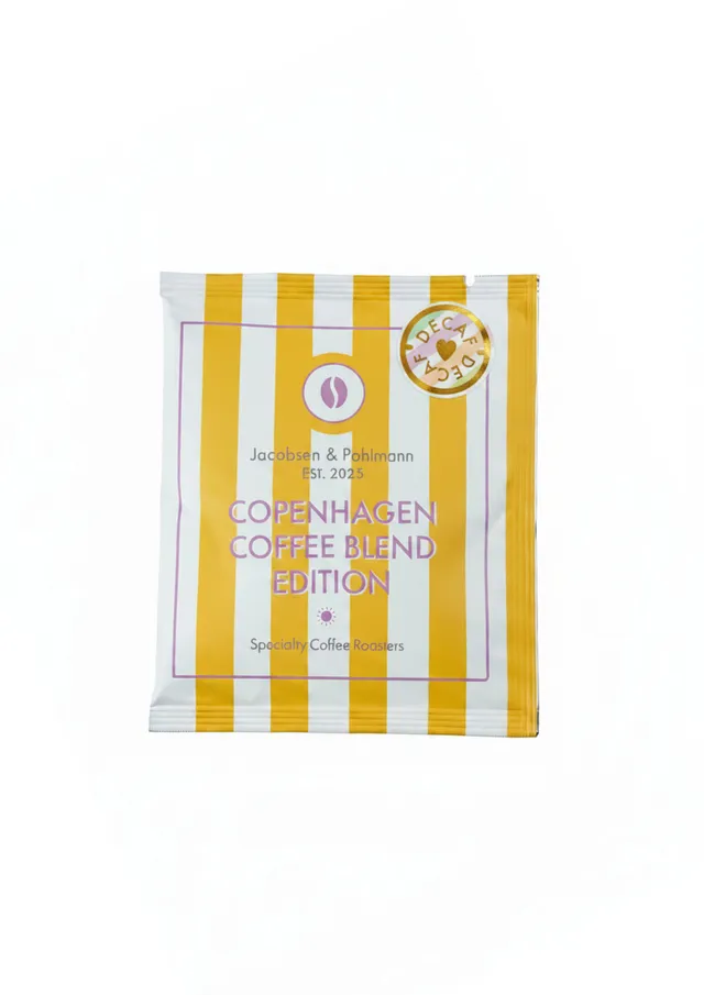 Caligo Jacobsen & Pohlmann Copenhagen Decaf Filterkaffee Drip Bag einzeln