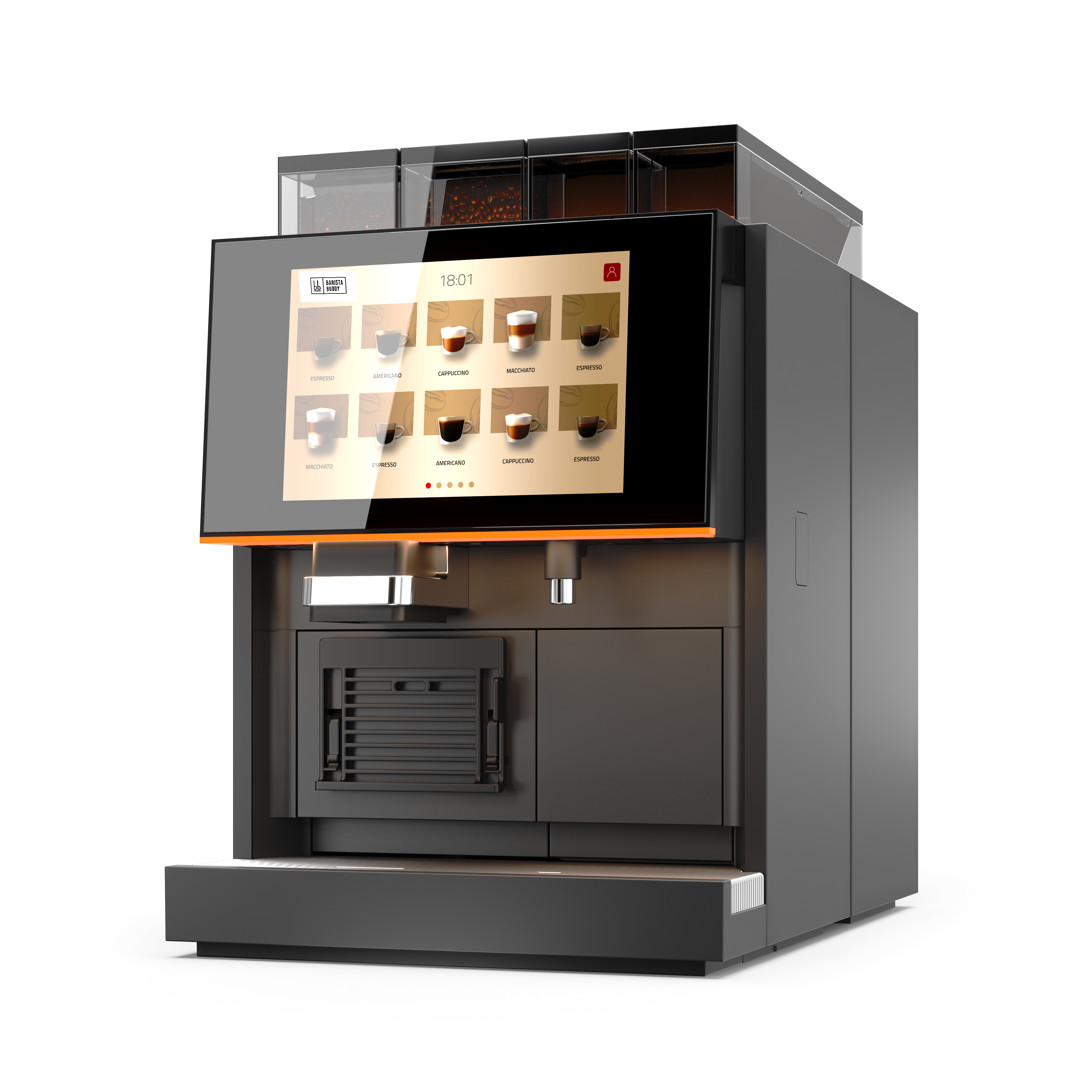 Barista Buddy Pro M Kaffeevollautomat Gewerbe Touch