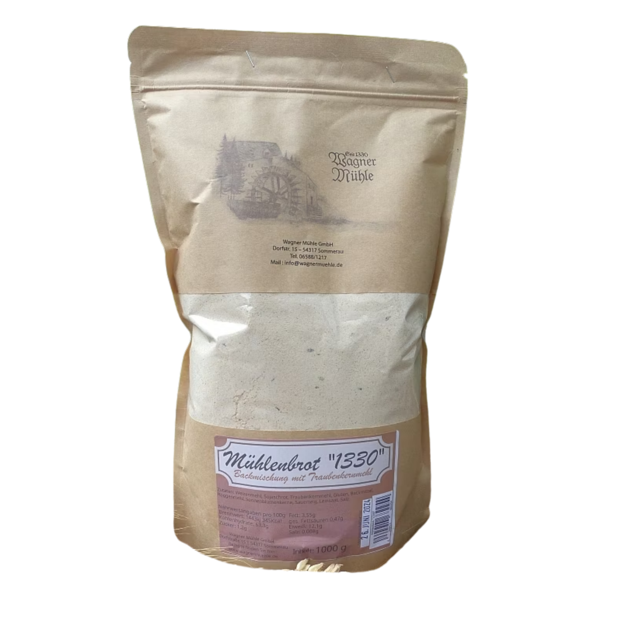 Mondo del Caffè Mühlenbrot 1330 Brotbackmischung 1 kg