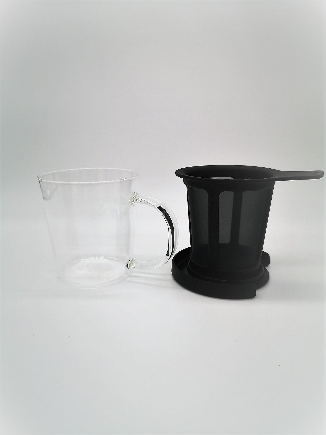 Hario One Cup Coffee Maker Kaffeebereiter Glas mit Filter
