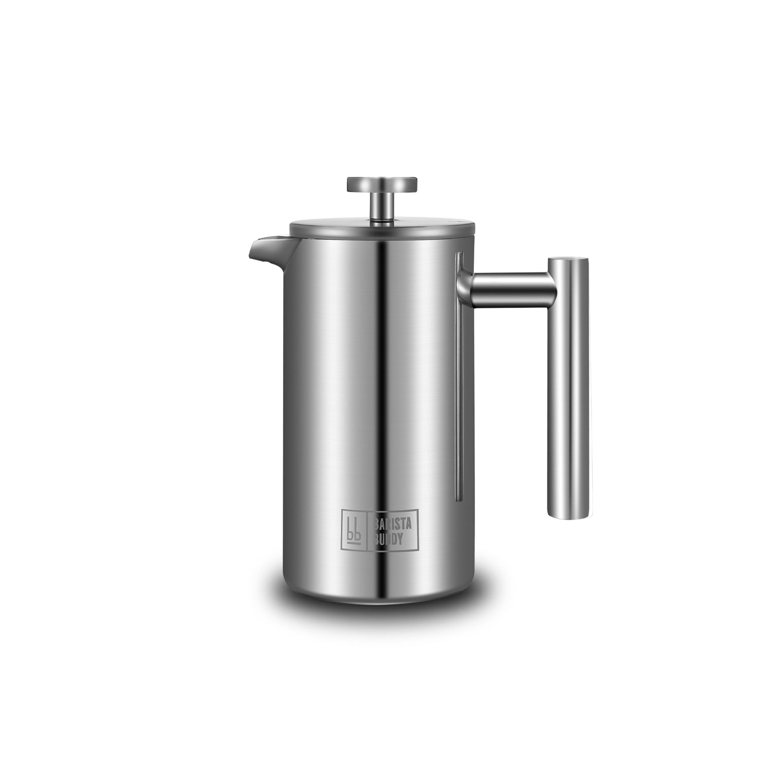 Mondo del Caffè Barista Buddy Frenchpress Edelstahl 350 ml Stempelkanne