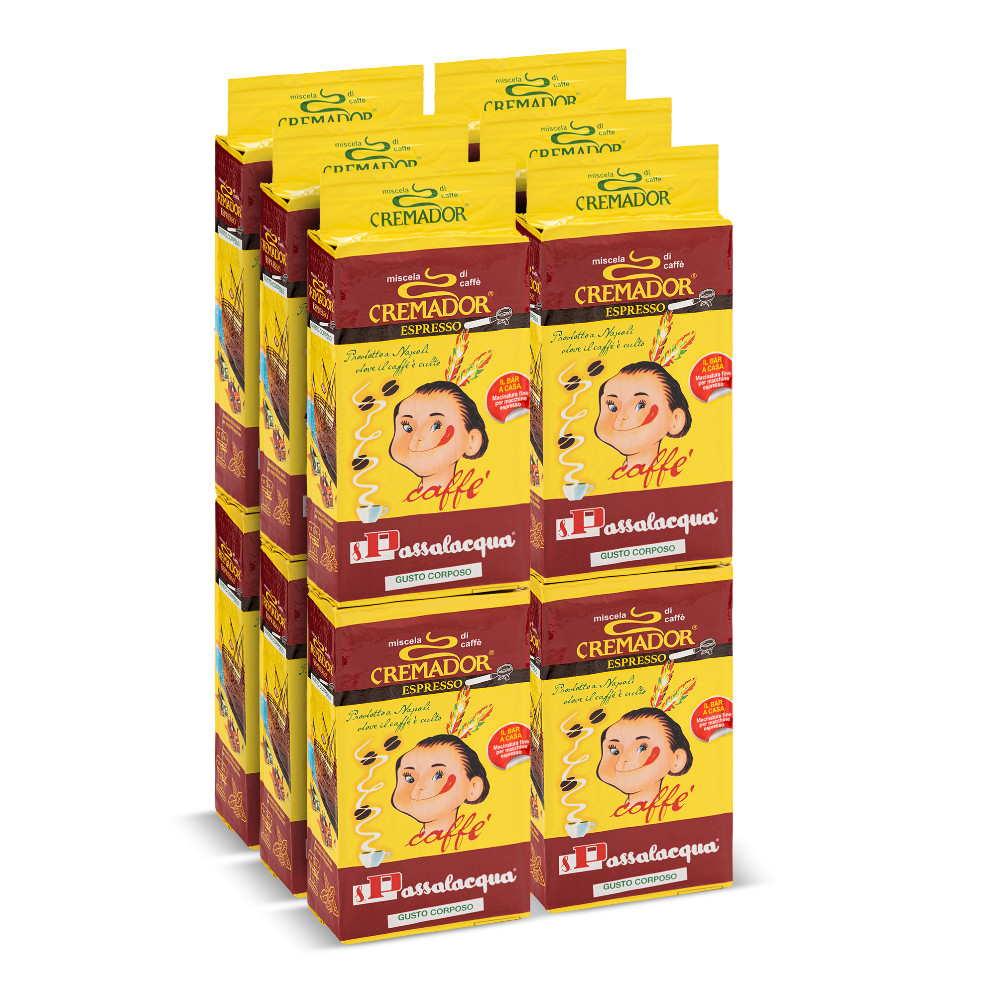 Passalacqua Cremador E Kaffee gemahlen 250g Arabica