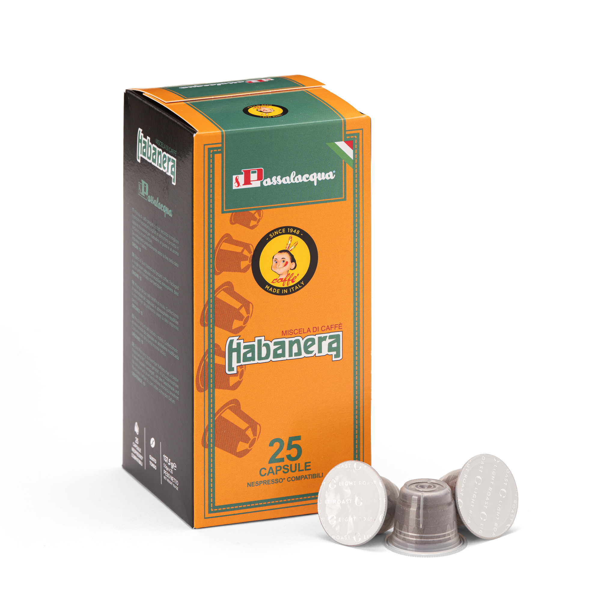 Passalacqua Habanera Kaffeekapseln 25 Nespresso