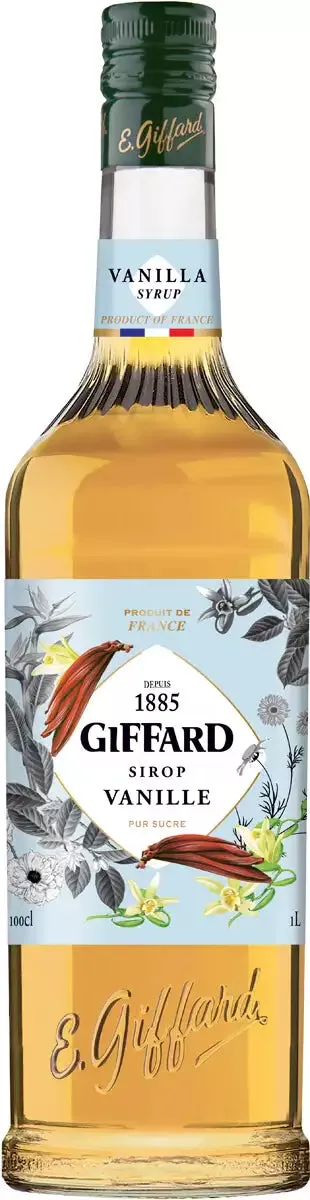 Giffard Sirup Vanille Kaffeesirup 1L