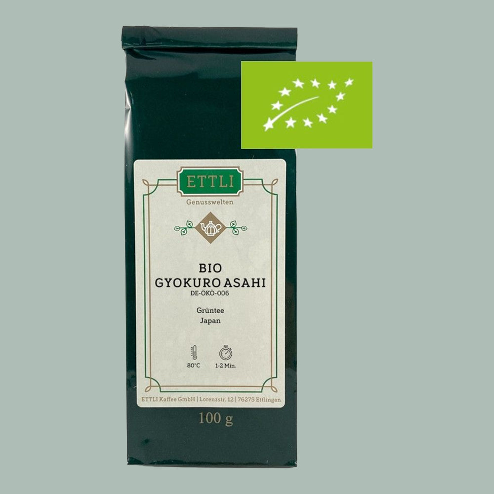 ETTLI Gyokuro Asahi Grüntee Bio 100 g Japan