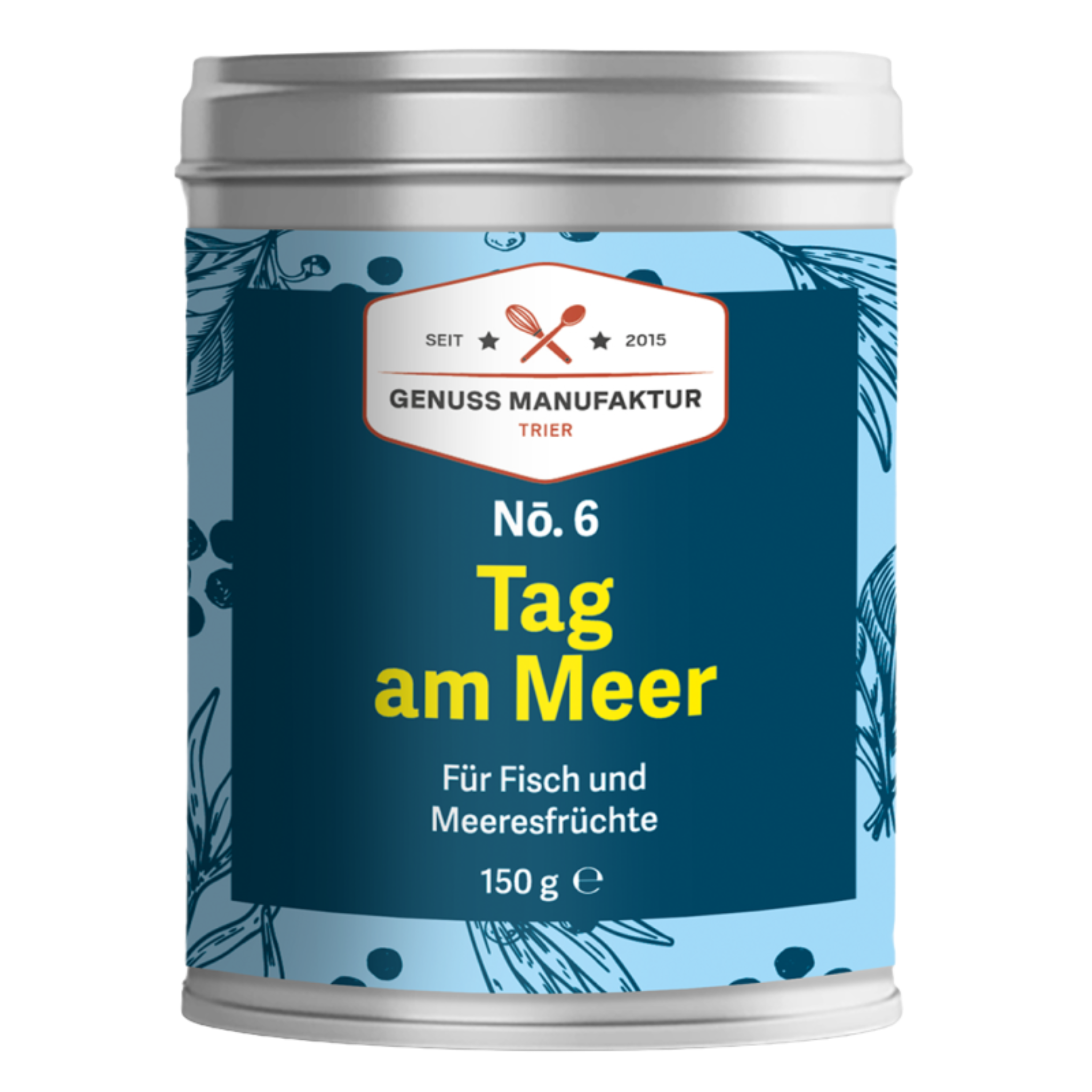 Genussmanufaktur Tag am Meer Fischgewürz 100g Beutel