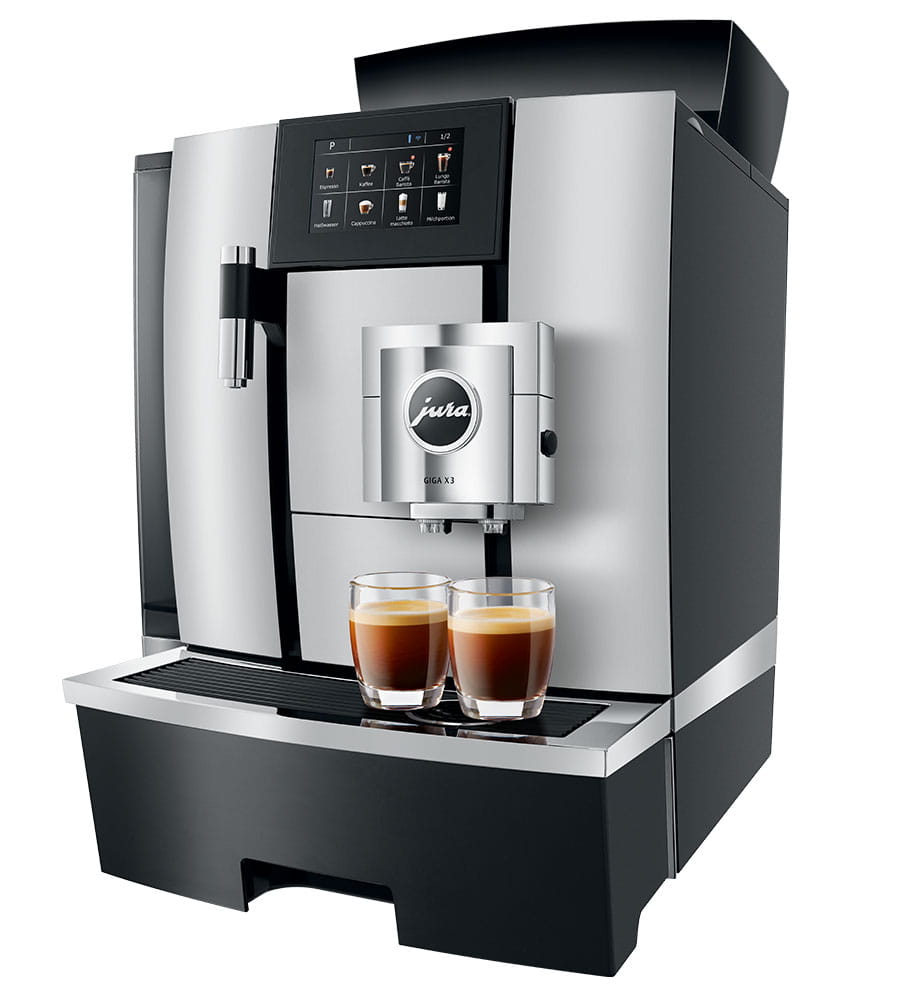 JURA GIGA X3 Kaffeevollautomat Aluminium 150 Tassen 5L