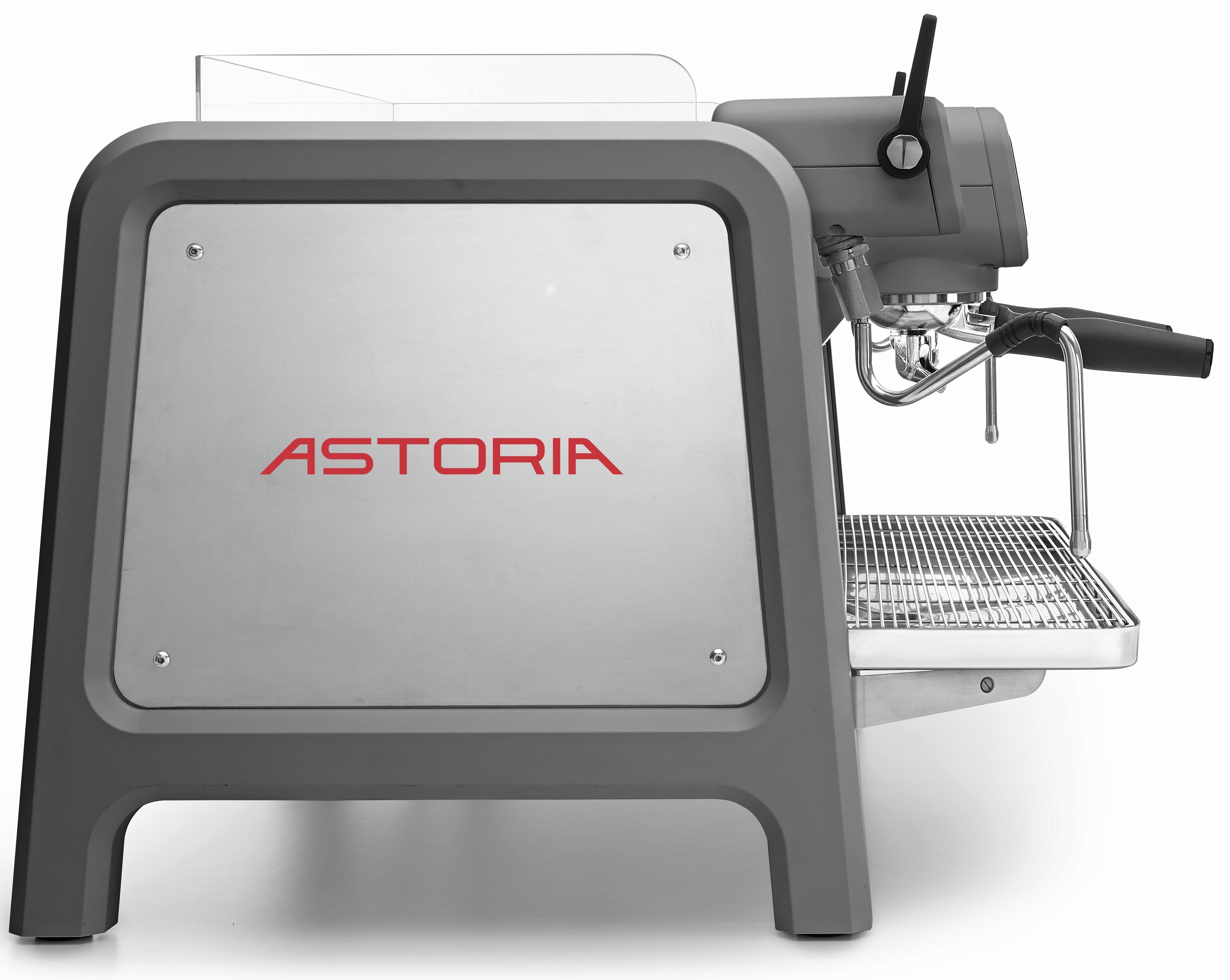 Astoria AB200 Siebträger-Espressomaschine Schwarz 2-Gruppen
