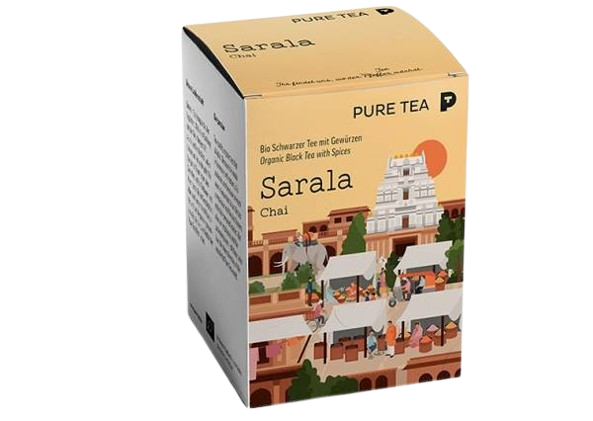 Mondo del Caffè Feinkost Sarala Chai Bio Tee 15x3g Gewürz