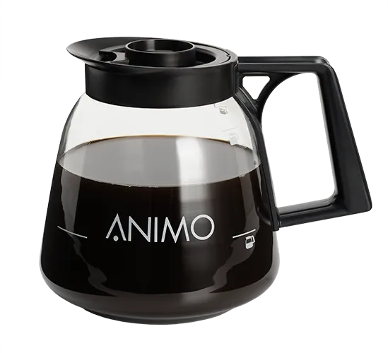 Animo Glaskanne 1,8 L Schott-Glas mit Logo