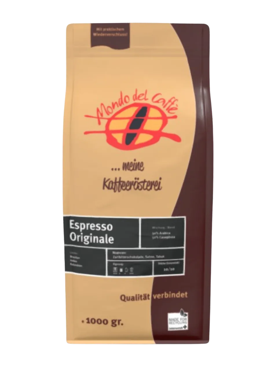 Mondo del Caffè Espresso Originale Kaffeebohnen 1 kg