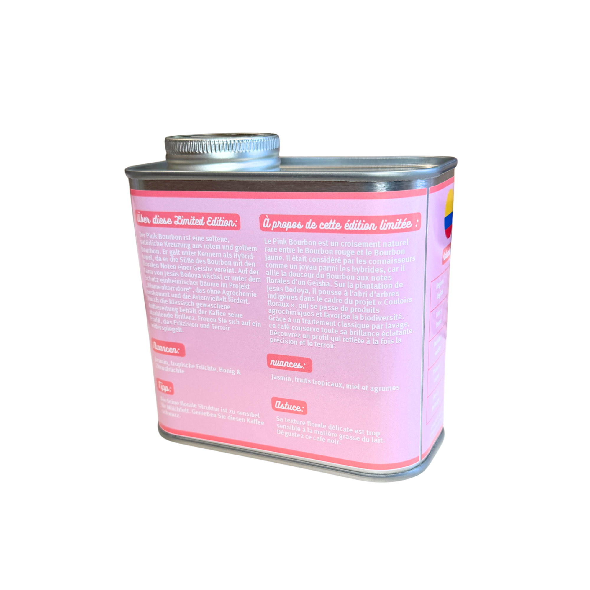 Kolumbien Pink Bourbon Kaffee Buenos Aires 200 g Dose
