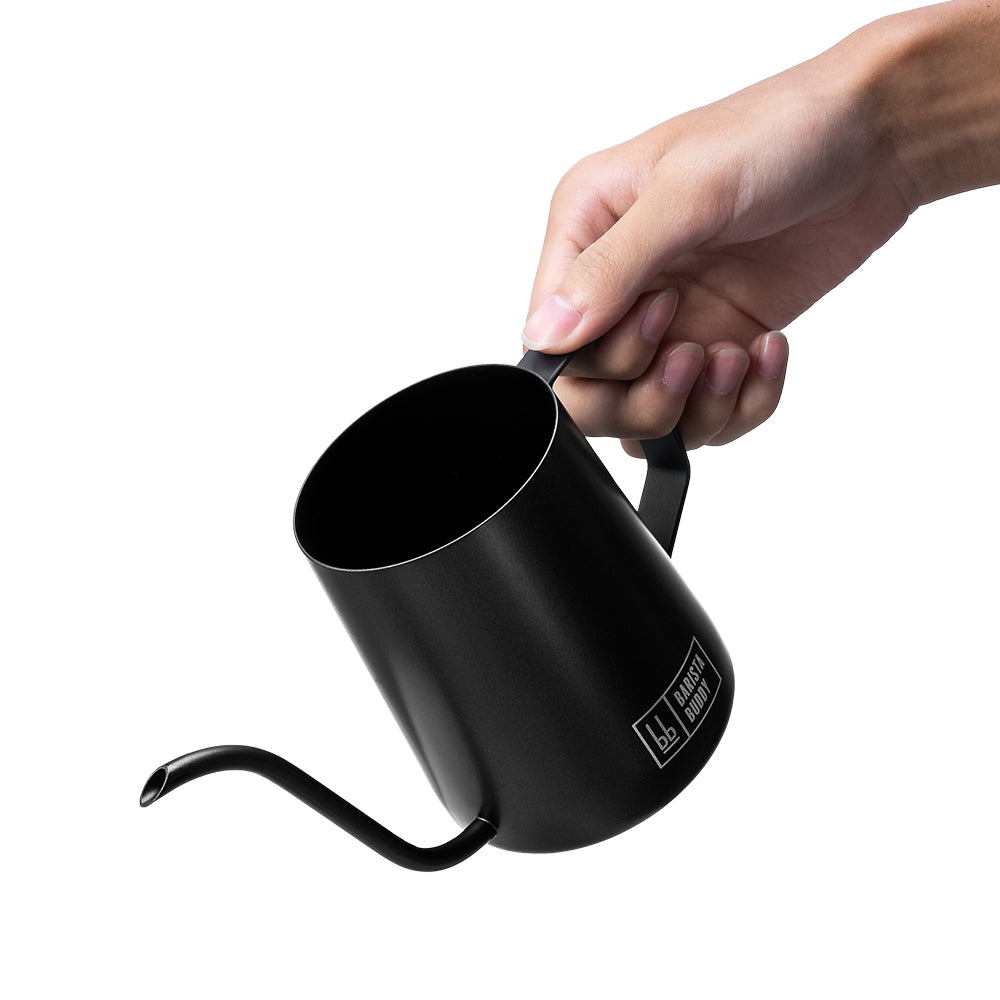 Barista Buddy Pour Over Heißwasserkanne 600ml schwarz