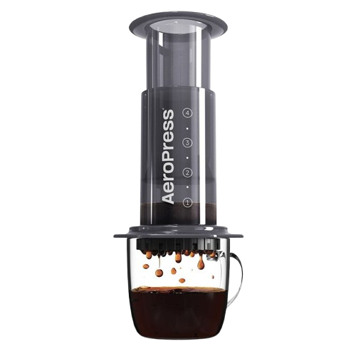 AeroPress Original Filterkaffeemaschine mit 100 Papierfiltern