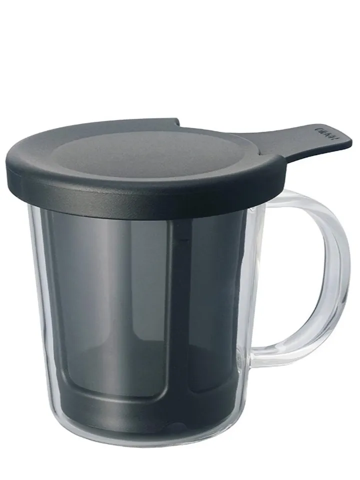 Hario One Cup Coffee Maker Kaffeebereiter Glas mit Filter