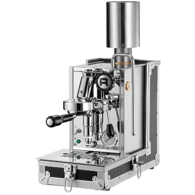 Rocket Porta Via Espressomaschine E61 mit Koffer