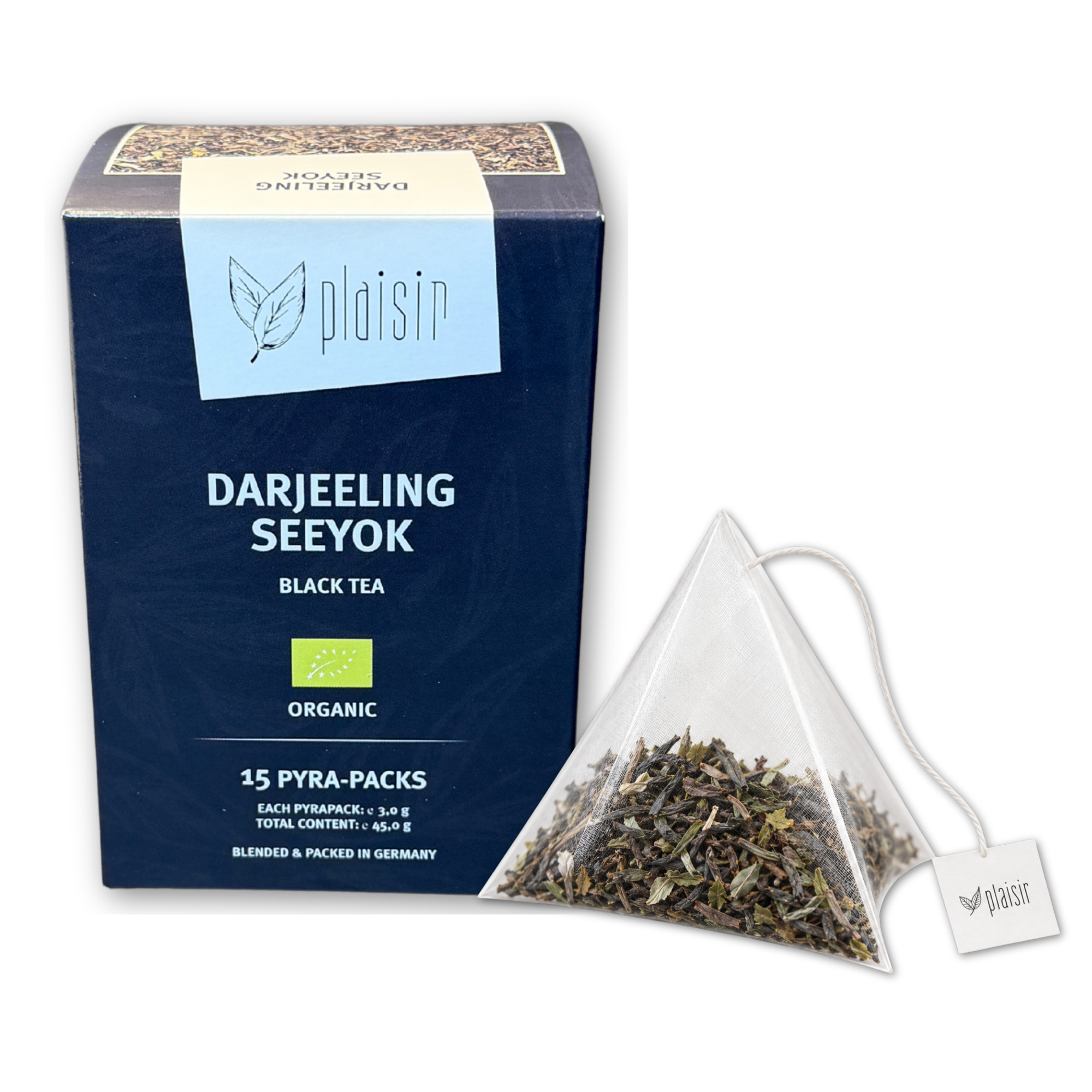 Plaisir Bio Darjeeling Seeyok Schwarztee First Flush