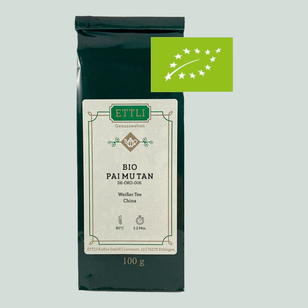 ETTLI Weißer Tee Bio Pai Mu Tan 100 g zart