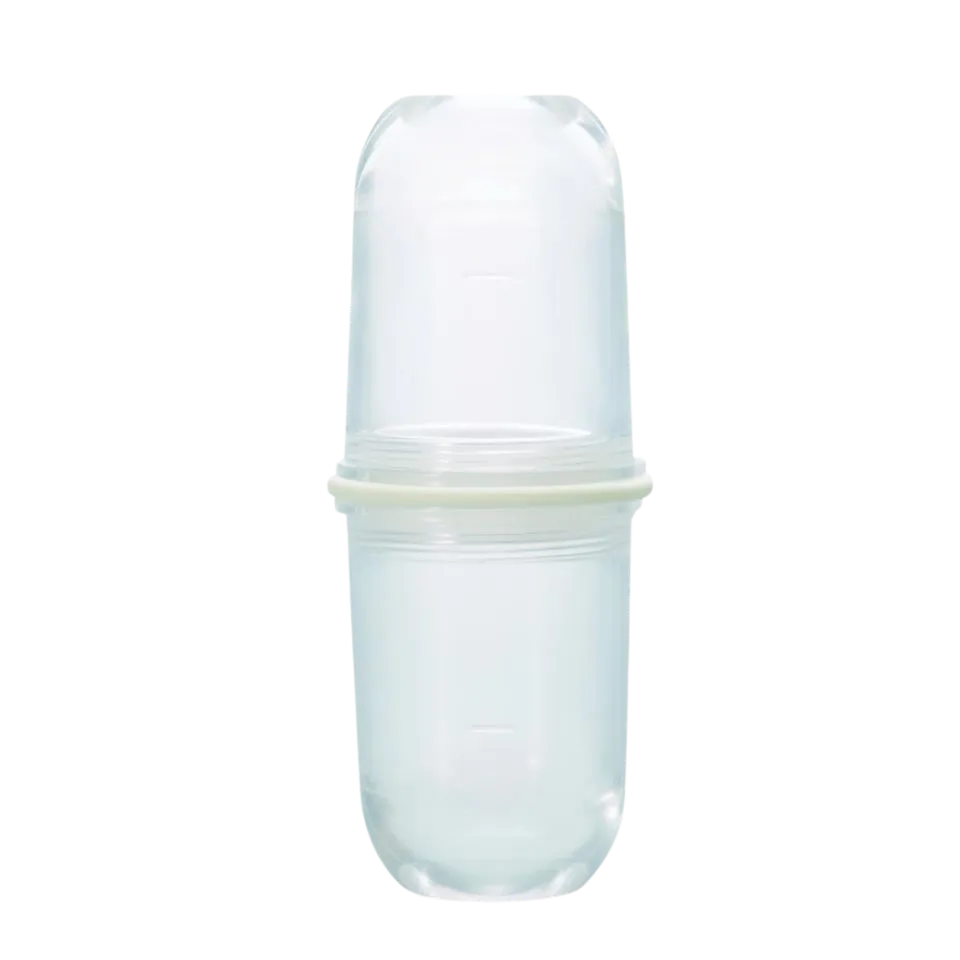 Latte Shaker Off-White 70 ml Milchaufschäumer manuell