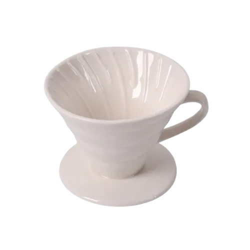 Barista Buddy Dripper Porzellan Weiß Filter Größe 4