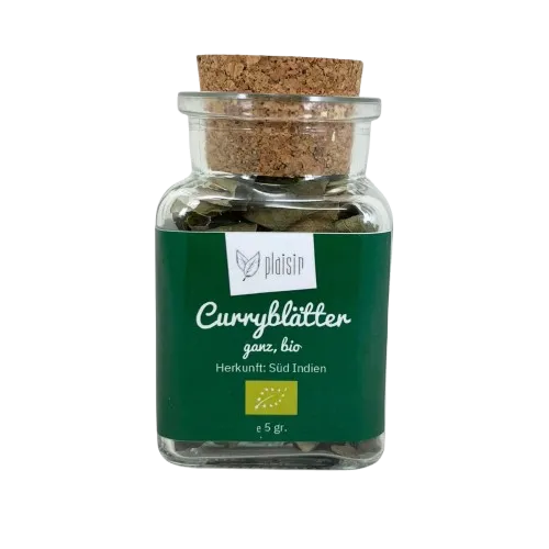 Mondo del Caffè Feinkost Curryblätter Bio Glasdose