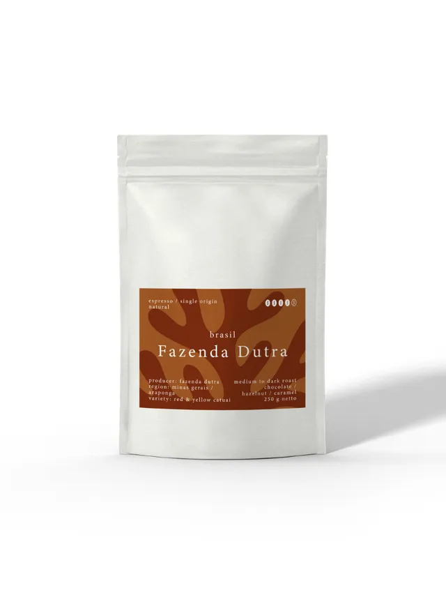 Caligo El Coral Dutra Espresso BIO 250g Bohne Kakao