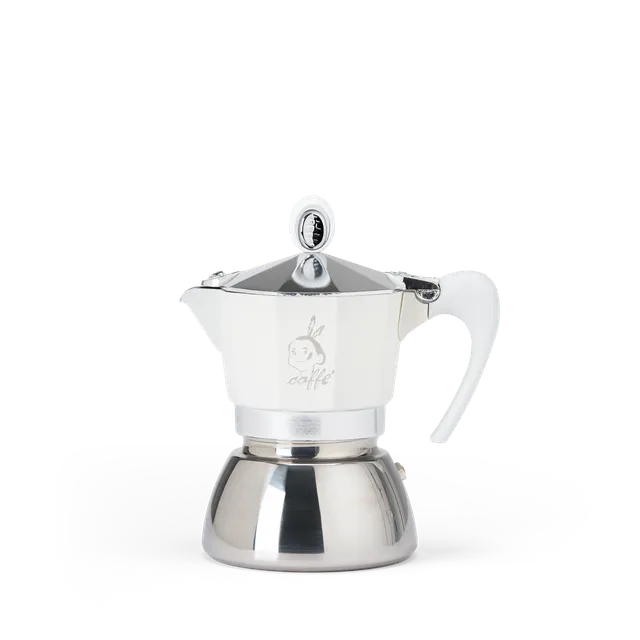 Passalacqua Moka Induktion 3 Tassen weiß Espressokanne