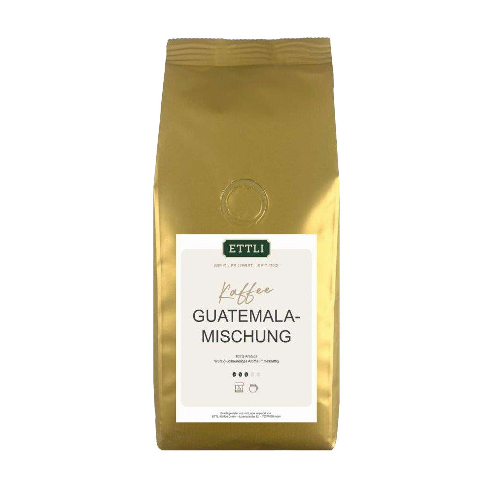 ETTLI Guatemala-Mischung Kaffee 250 g ganze Bohnen mild