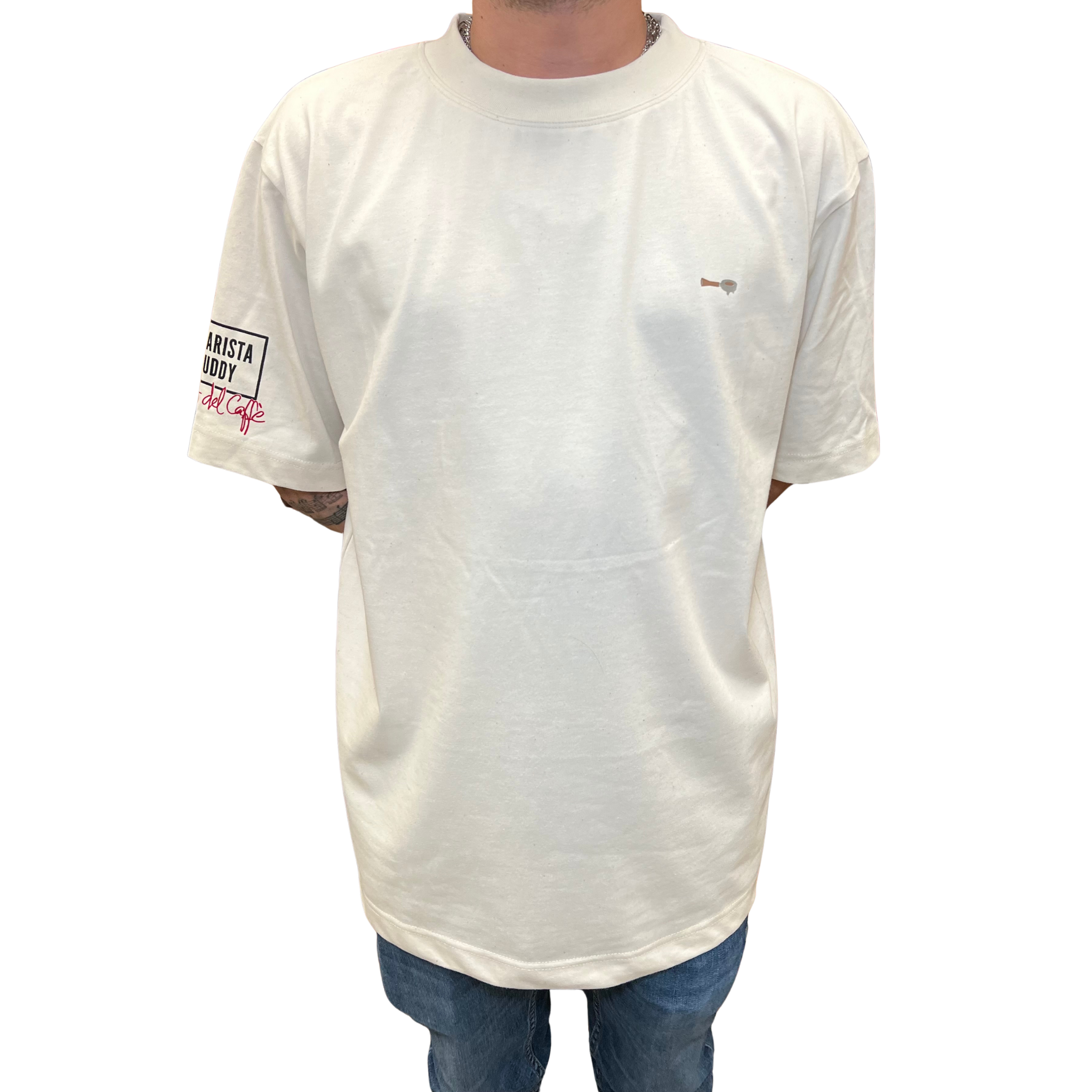 Barista Buddy Regards Oversize T-Shirt Bio-Baumwolle L